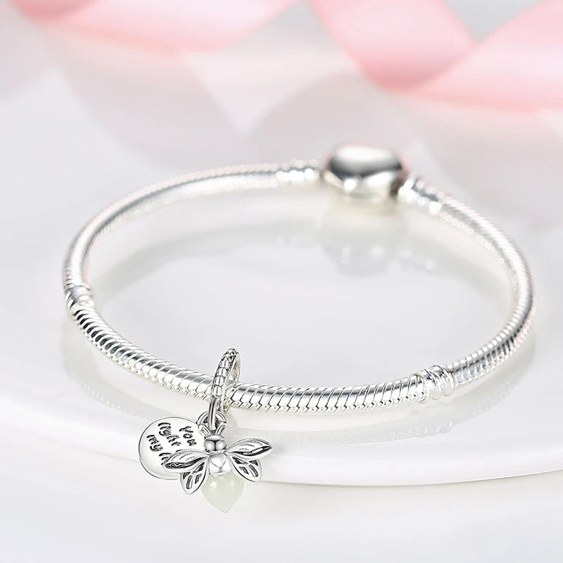 Fashion S925 Sterling Silver Ocean Collection , Fit Pandora Bracelet DIY and Pendant Woman Jewelry