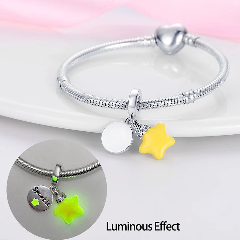 Fashion S925 Sterling Silver Ocean Collection , Fit Pandora Bracelet DIY and Pendant Woman Jewelry