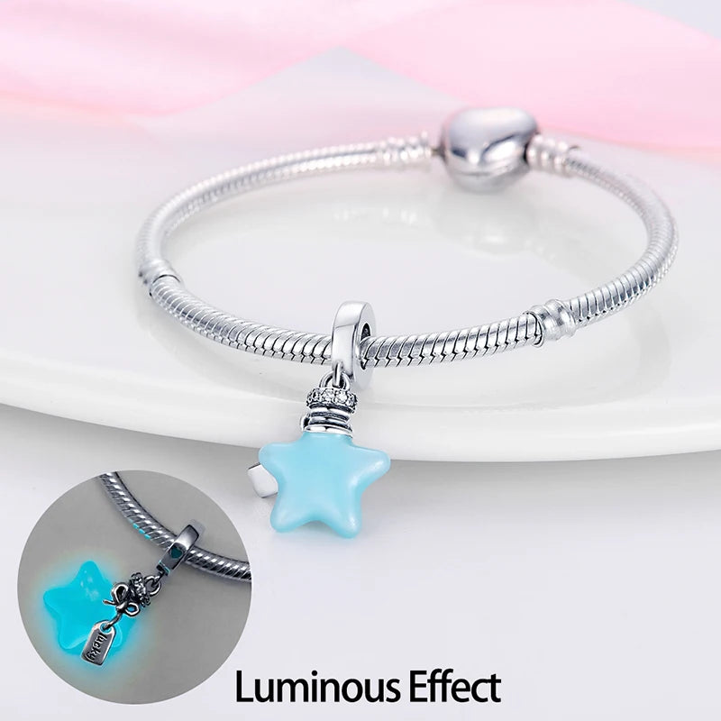 Fashion S925 Sterling Silver Ocean Collection , Fit Pandora Bracelet DIY and Pendant Woman Jewelry